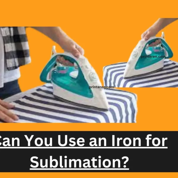 Can You Use an Iron for Sublimation?