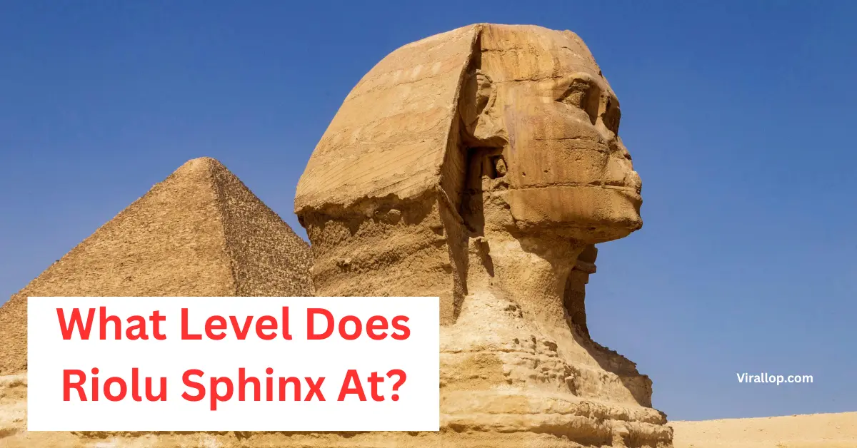What Level Does Riolu Sphinx At?